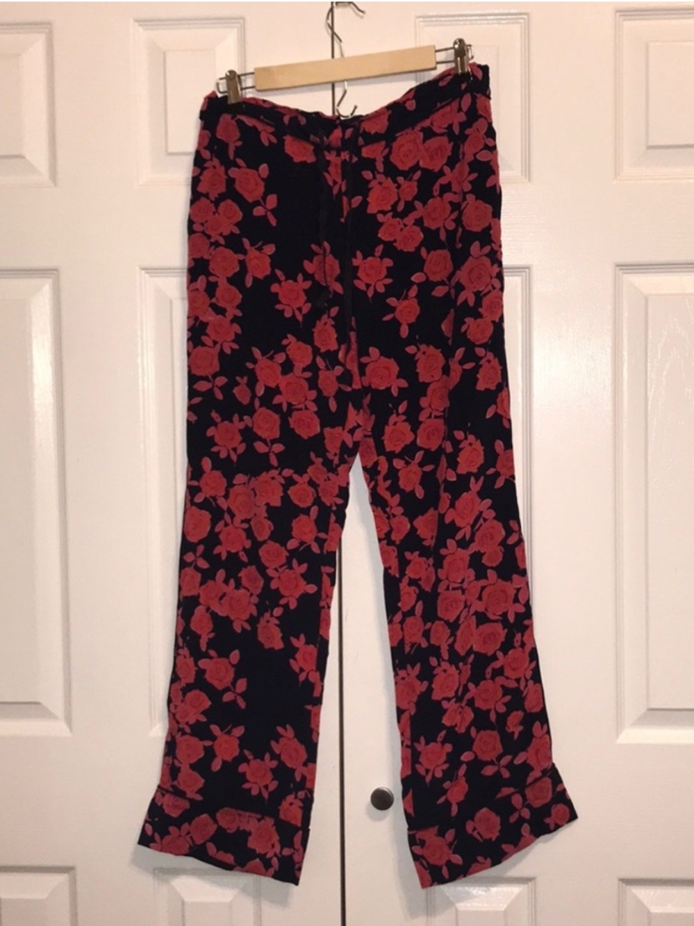 Tory Burch Floral Silk PJ set - Picture 2 of 8